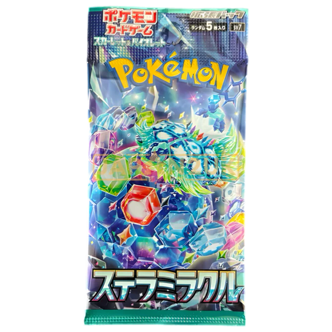 Pokemon Stellar Miracle sv7 Japanese Booster Pack