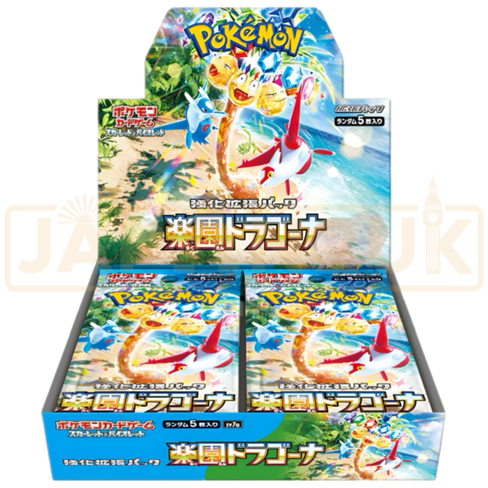 POKEMON PARADISE DRAGONA SV7A JAPANESE BOOSTER BOX