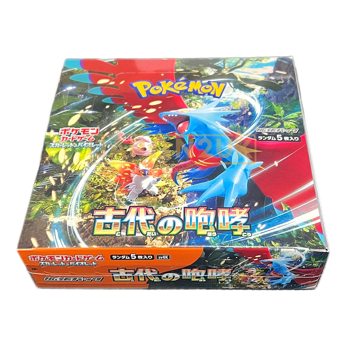 POKEMON ANCIENT ROAR SV4K JAPANESE BOOSTER BOX