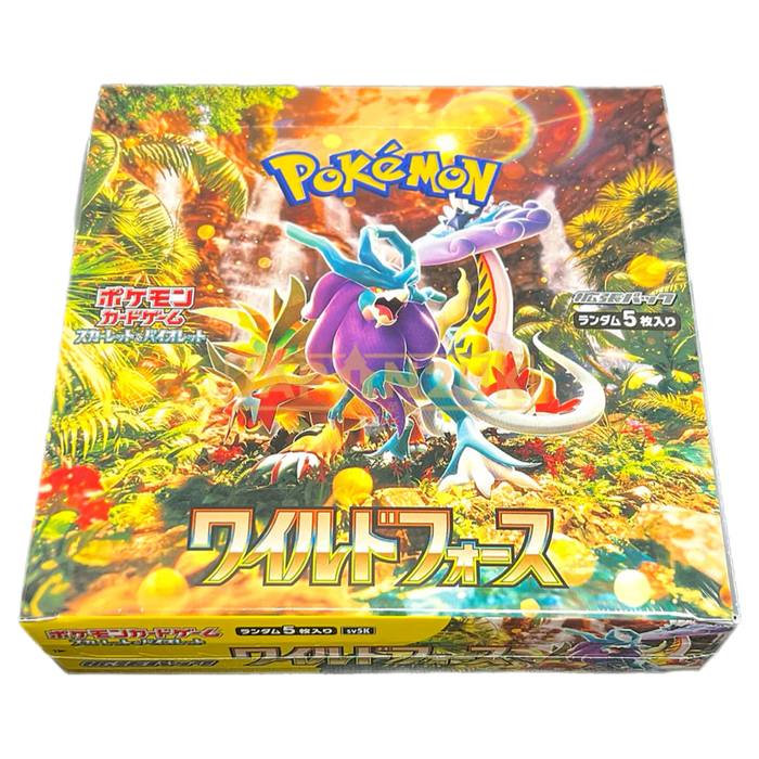 POKEMON WILD FORCE SV5K JAPANESE BOOSTER BOX