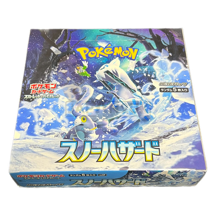 POKEMON SNOW HAZARD SV2P JAPANESE BOOSTER BOX