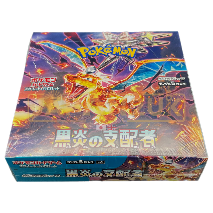 POKEMON RULER OF THE BLACK FLAME SV3 JAPANESE BOOSTER BOX